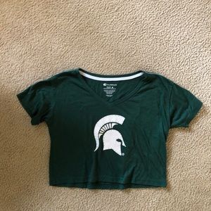 Spartan crop top